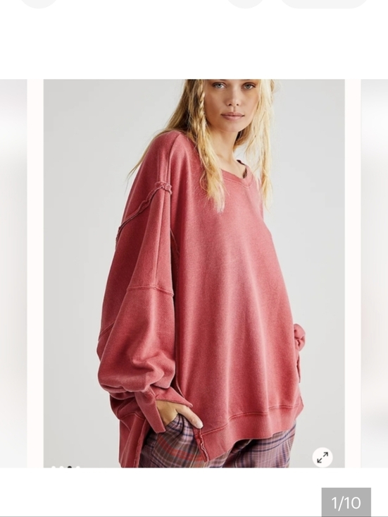Free People Tops - Free People Movement Sun Seeker Sweat Sweatshirt SZ.L PINK